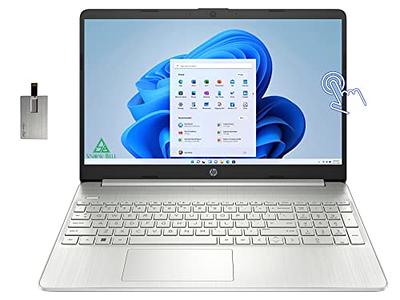 HP 2022 15.6" Touchscreen Laptop, 11th Gen Intel Core i3-1115G4 Processor, 16GB RAM, 1TGB SSD, Intel UHD Graphics, HD Webcam, Windows 11 S, Natural Silver, 32GB Snowbell USB Card - Yahoo Shopping