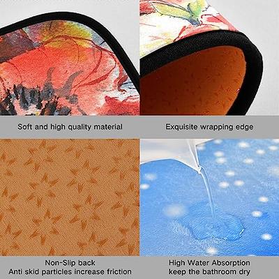 Kigai [2 PCS Watercolor Poppies Anti Fatigue Mats for Kitchen Floor  Non-Slip Waterpoof Kitchen Rugs Soft and Cushioned Kitchen Mats for Standing,  Floor, Office, Laundry, Sink - Yahoo Shopping