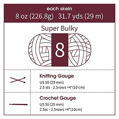 Chunky, Bulky & Super Thick Cotton Knitting & Crochet Yarn