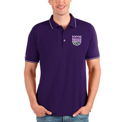 Antigua NBA Sacramento Kings Men's Esteem Polo, X-Large