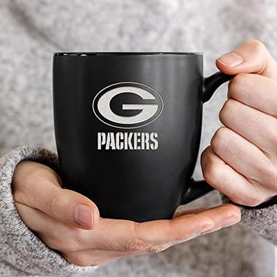 Green Bay Packers Coffee Mug - 18oz Game Time (New Handle), 1