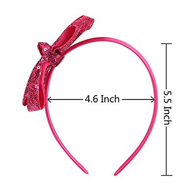 1pc Ladies' Pink Ribbon Bow Hair Clip, Suitable For Daily Wear