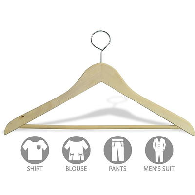 Only Hangers White Wood Hangers 25-Pack - Yahoo Shopping