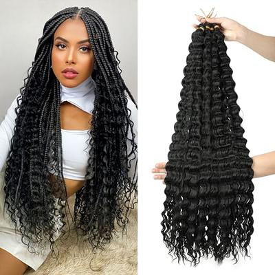 Toyotress Ocean Wave Crochet Hair - 14 Inch 8 Packs Natural Black Crochet  Braids Deep Twist Synthetic Braiding Hair Extensions (14 Inch, 1B-8P) -  Yahoo Shopping