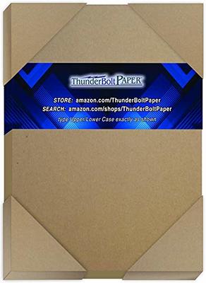 5 X 7 Black Chipboard - Cardboard Medium Weight Chipboard Sheets - 25 Per  Pack.