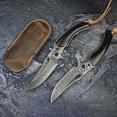 SHOOZIZ HAN312 Pocket Knife Folding Knife for EDC, 3.38 DC53