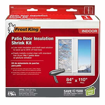 Window Insulation Kit for Winter- 62 × 236 Inch Thicken Indoor 10-Window  Plastic for Winterizing, Clear Window Covering Shrink Film with Double-Side  Tape to Keep Cold Out - Yahoo Shopping