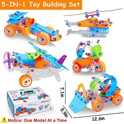 6 in 1 Wood Car Building Kits for Kids Ages 8-12, STEM Kits for