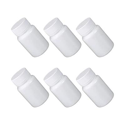 Plastic Lab Reagent Bottle 450ml Sample Sealing Liquid Storage Container  5pcs