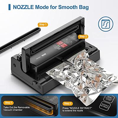 Commercial Vacuum Sealer Machine Seal Meal Food System Saver With Free Bags