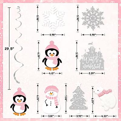 Snowman Decorations / 3D Snowman Garland/ Winter 1st Birthday
