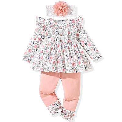 Newborn Baby Girl Clothes Outfits Romper Pants Set Cotton Baby Girls'  Clothing Floral Baby Girl Stuff Cute Baby Clothes Girl Gifts Green Baby  Clothes Girl 0-3 Months - Yahoo Shopping