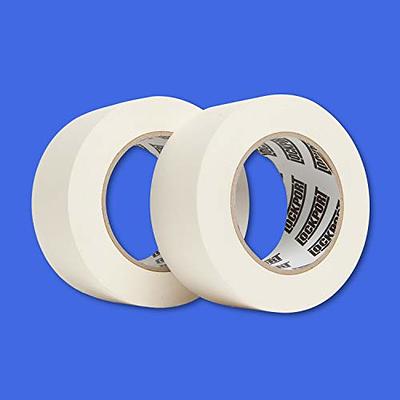 Lockport White Gaffer Tape 2 inch - 2 Pack – 30 Yards – Multipurpose, No Residue Tape, Non-Reflective Gaffer Tape, Easy Tear - Cloth Tape, Floor