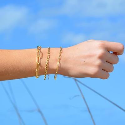  24K Real Gold Filled Bracelet Yellow Pure Gold Filled