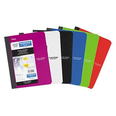 Mead Spiral 1-Subject Notebook, 8 X 11, College Ruled, 100 Sheets, Assorted  Colors, Each (06622) (Other)