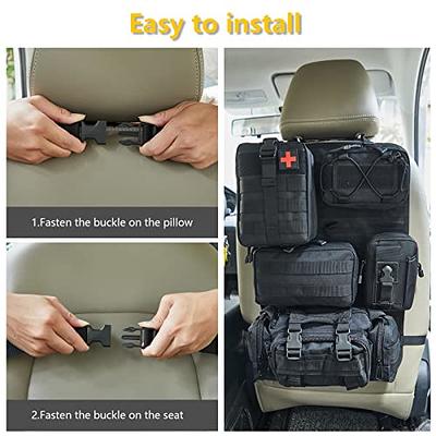 BXBXHD 6 Pack Tactical Truck Organizer Back Seat Storage Car Seat