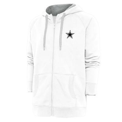 Dallas Cowboys Antigua Women's Victory Full-Zip Hoodie - Heathered