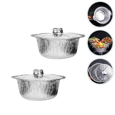 Universal Lid for Pots Pans and Skillets, 2 Pack Pan Cover fit 7