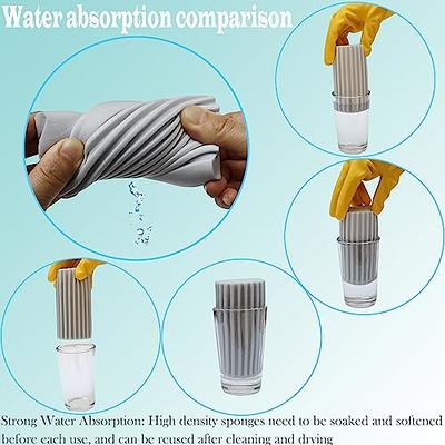 4-Pack Reusable Damp Clean Duster Sponge, Sponge Cleaning Brush Damp Clean  Dust Sponge,Cleaning Tool