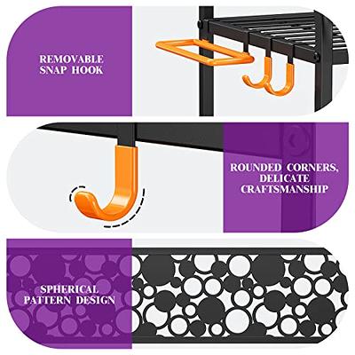 Home Gym Storage Rack, Yoga Mats Holder, VOPEAK Workout Storage for  Dumbbells, Foam Rollers, Kettlebells, Gym Equipment Organizer with Hooks  (Metal) - Yahoo Shopping