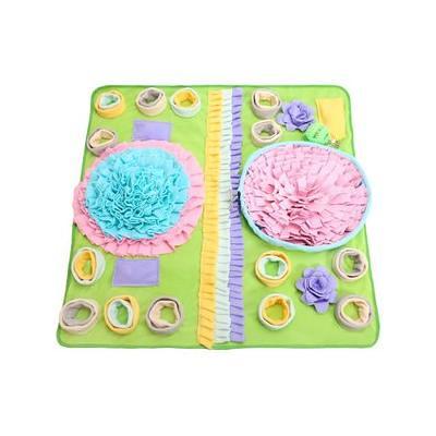 Piggy Poo and Crew Pet Snuffle Activity Mat Toy, Large, Pack of 3