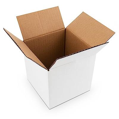 Golden State Art, 8x6x2 inches Shipping Boxes Pack of 26, Brown Corrugated  Cardboard Boxes for Mailing Packing Literature Mailer