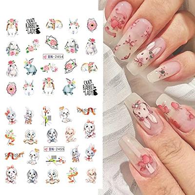 6 Sheets Lilo and Stitch Nail Art Stickers Decals 6 Sheets Cute