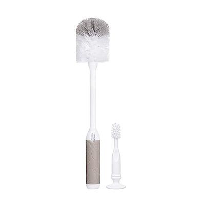 SUBEKYU Bottle Brush, Baby Bottle Brush with Nipple and Straw Cleaner Set  for Cleaning Water Bottle