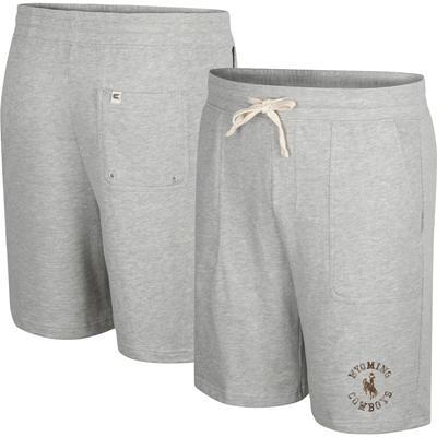 Men's Colosseum Heather Gray Wyoming Cowboys Love To Hear This Terry Shorts  - Yahoo Shopping