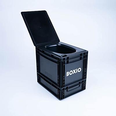 BOXIO Toilet PLUS - Composting Toilet Starter Kit, Portable Toilet, Mini  Camping Toilet: 15.7 x 11.8 x 11.0 Made in Germany.