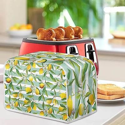 Eheartsgir Lemon 2 Slice Toaster Cover Toaster Storage Bag Small Bread Cover  Stain Resistant Microwave Oven Dust-proof Cover with Top Handle - Yahoo  Shopping