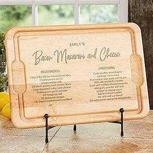 The Grill 10x14 Personalized Bamboo Cutting Board