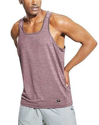 MIER Men's Quick Dry Tank Tops Sleeveless Workout Shirts