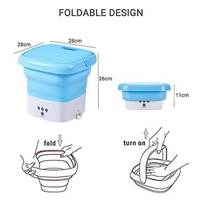 11L 6L Portable Big Capacity Washing Machine With Drain Basket For