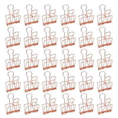 Binder Clips Paper Clamp for Paper-130 Pcs Clips Paper Binder Assorted  Sizes (Bl