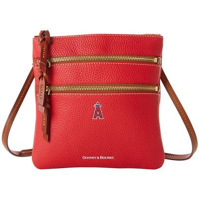 Milwaukee Brewers Dooney & Bourke Women's Pebble Triple-Zip Core Crossbody  Purse