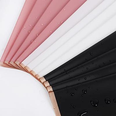 Whaline 30 Sheet Floral Wrapping Paper Folded Flat Pink Black White  Waterproof Flowers Bouquet Packaging Paper with Rose Gold Border Double  Sided Florist Packaging Paper for Wedding Birthday Flower - Yahoo Shopping