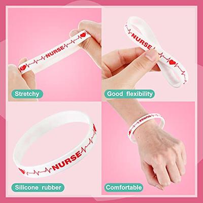 100 Pcs Inspirational Bracelets Gift Bulk Teacher Nurse Appreciation Gift  Silicone Motivational Quote Silicone Bracelets Rubber Bands Stretch Bulk  for Employee Women Men - Yahoo Shopping