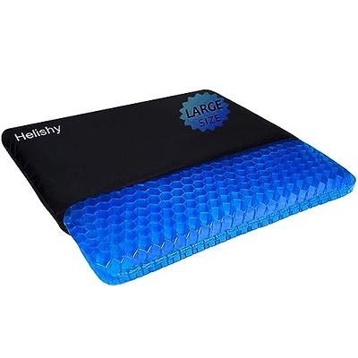 Gel Wheelchair Seat Cushion for Long Sitting U Shape Seat Cushions for  Wheelchair&Mobility Scooters,Breathable Thicken Cooling Seat Cushion for  Office Chair&Car Seat Sciatica&Back Pain Relief (Blue) - Yahoo Shopping