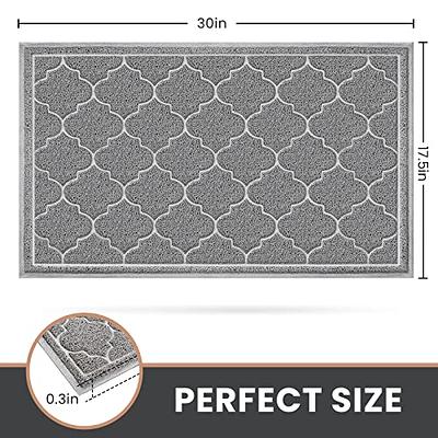 LuxStep Door Mat Large Indoor Outdoor Doormat, Non-Slip Low