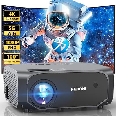  Projector with WiFi, 2023 Upgrade 9500L Outdoor Projector, Mini  Movie Projector Supports 1080P Synchronize Smartphone Screen by WiFi/USB  Cable for Home Entertainment : Electronics