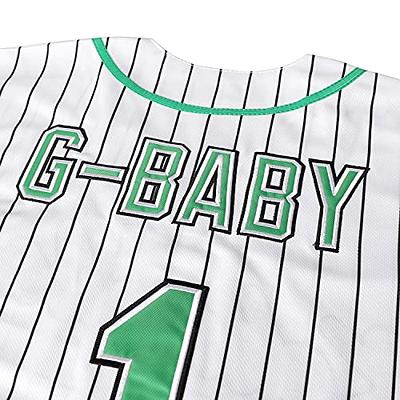 Jarius G-Baby 1 Stitched Movie Baseball Jersey Hardball (Small, White) -  Yahoo Shopping