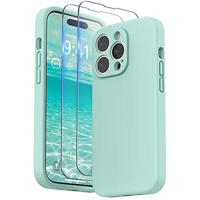 Miracase Designed for iPhone 14 Pro Max Phone Case with Screen Protector,[Upgraded Enhanced Camera Protection],Shockproof Liquid Silicone Case with