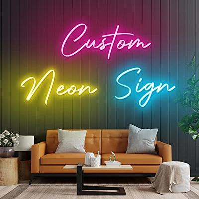 DIDALIFE Custom Neon Sign, Personalized Neon Name Sign for Wedding, Large LED  Neon Sign for Business Lights, Neon Sign Customizable for Birthday Bedroom  Wall Decor Salon Beauty Bar LoGo - Yahoo Shopping