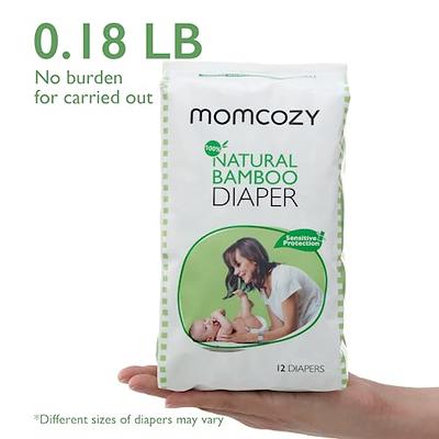 Momcozy Diapers Portable Packs, Mini Size Resealable Package Disposable  Diapers, Bamboo Diapers Trial Pack Hypoallergenic for Sensitive Skin, Baby  Diapers Size 1, 36 ct (3 Pack) - Yahoo Shopping