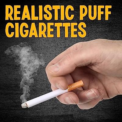ArtCreativity Fake Puff Cigarettes - 3.25 Inch - That Blow Smoke (24 Pack)  Faux Cigs with a Realistic Look - Prop for Prank, Halloween Costume, Movie