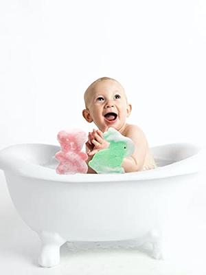 Baby Sponge for Bathing, Natural Kids Infants, Toddler Bath Shower Time,  Cute Animal Shapes Konjac Baby