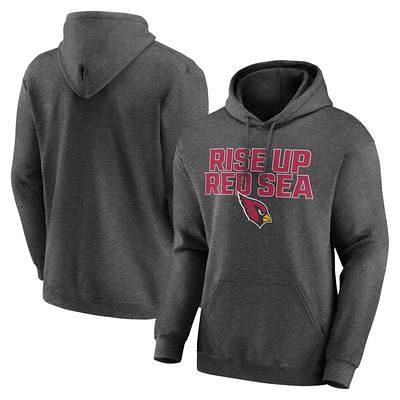 St. Louis Cardinals Levelwear Uproar Farm Team Pullover Hoodie -  Red/Charcoal