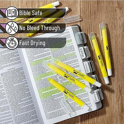 Mr. Pen- No Bleed Gel Highlighter, Bible Highlighters, Yellow, Pack of 8, Gel Highlighters