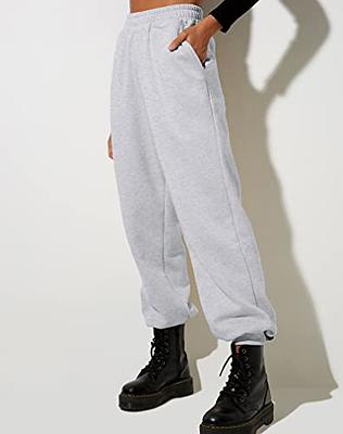 AUTOMET Women’s Lounge Baggy Cinch Bottom Sweatpants Joggers High Waist  Pants : : Clothing, Shoes & Accessories